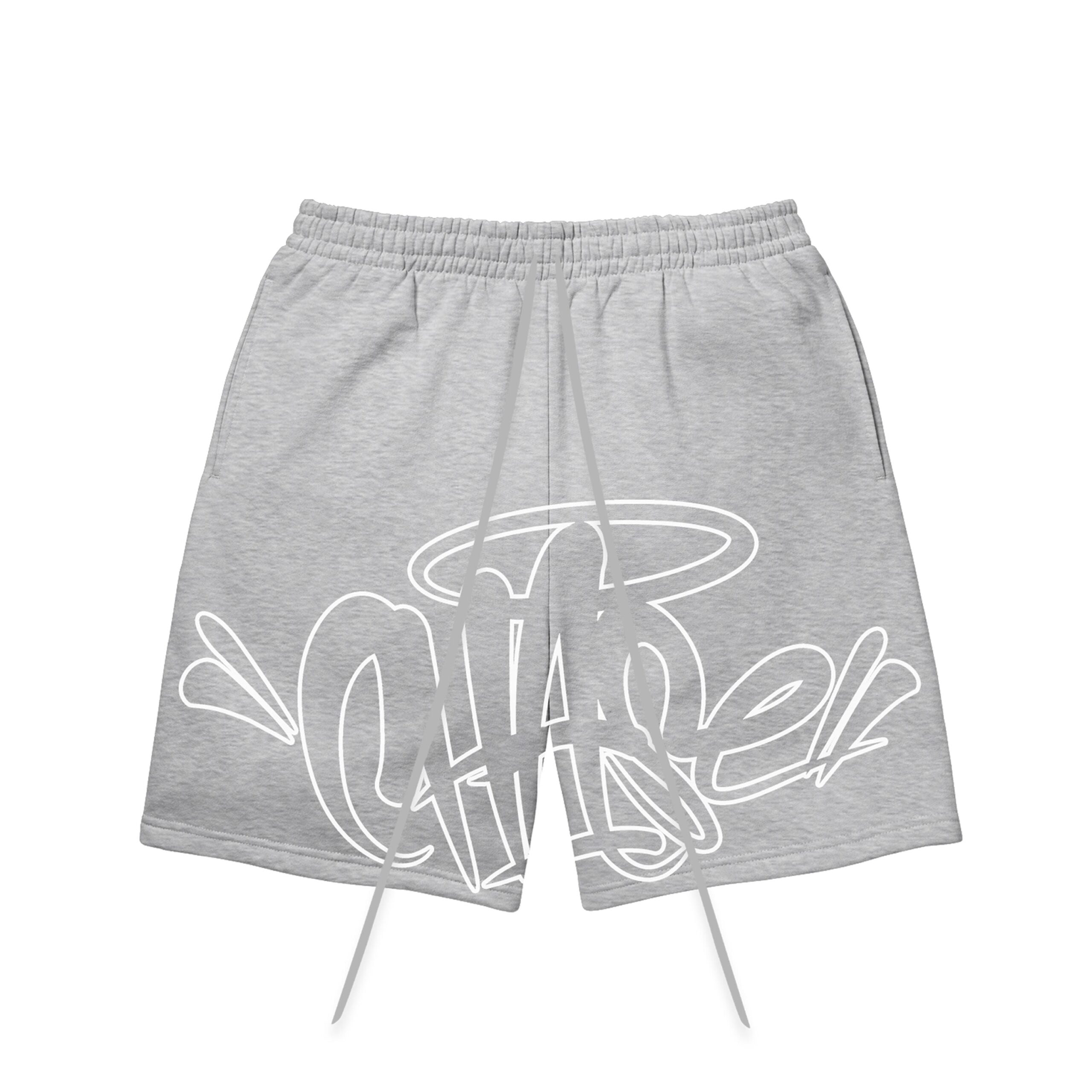Outline Baggy Shorts – Gray