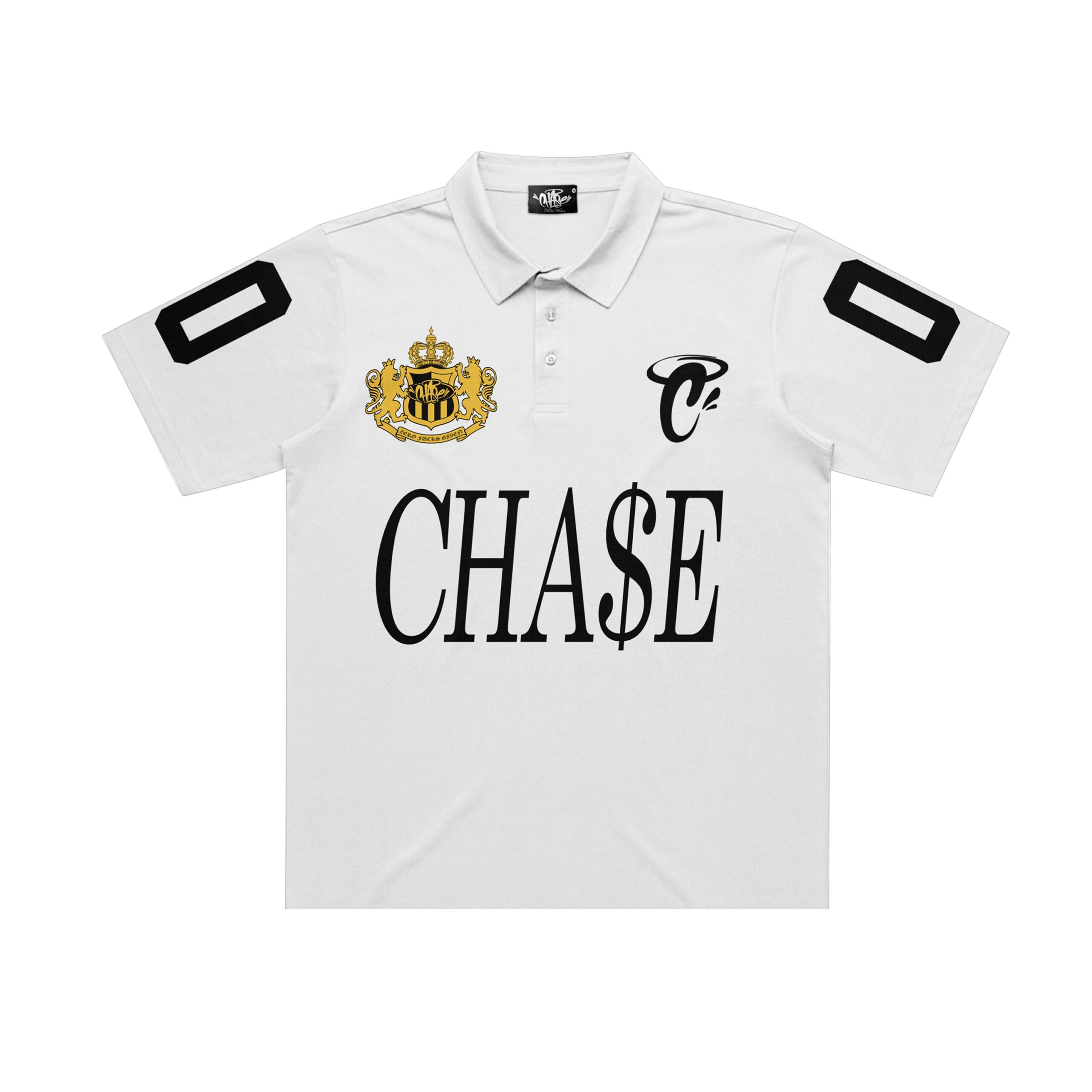CHA$EMOB Polo Shirt – White