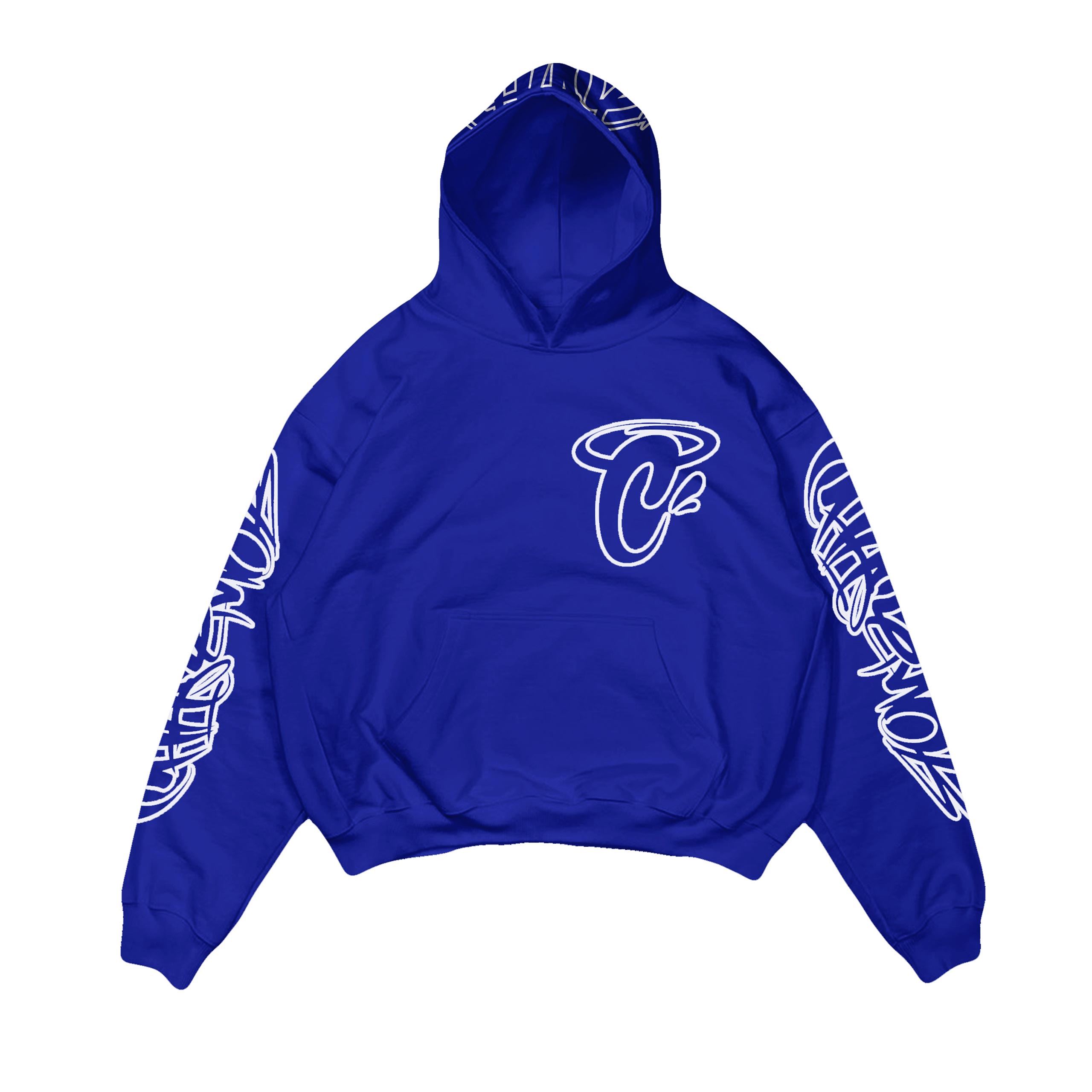 Outline V2 Hoodie – Blue