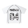 CHASE-4-STRIPE-BACK YEAR 4 - Raglan Tee White