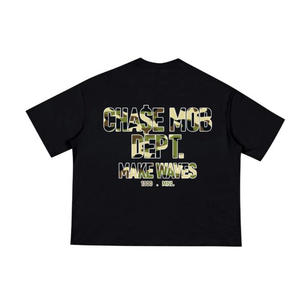Year 4 Green Camou - Black