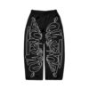 Street Script Pants - Black