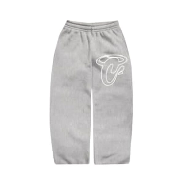 Street Script Pants - Gray