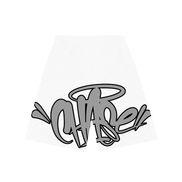 Street-Script-Short---gray Street Script Short - White/Gray